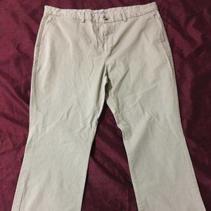 Old Navy Men's Ultimate Khakis 38 X 30 Built In Flex Casual